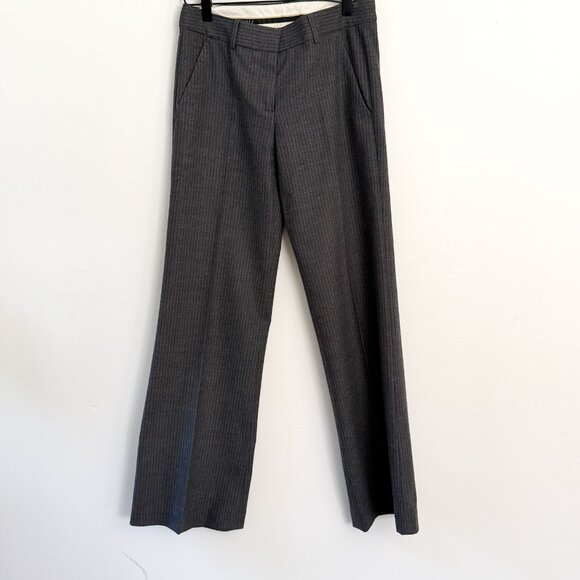 theory // gray wool striped blazer + trouser set (blazer 0 / trousers 2) - Picture 9 of 16